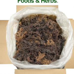 Wildcrafted Purple Sea Moss | Raw Dry 100% Natural Irish Moss | Organic Ocean Harvested Seaweed 1lbs | Dr. Sebi Inspired