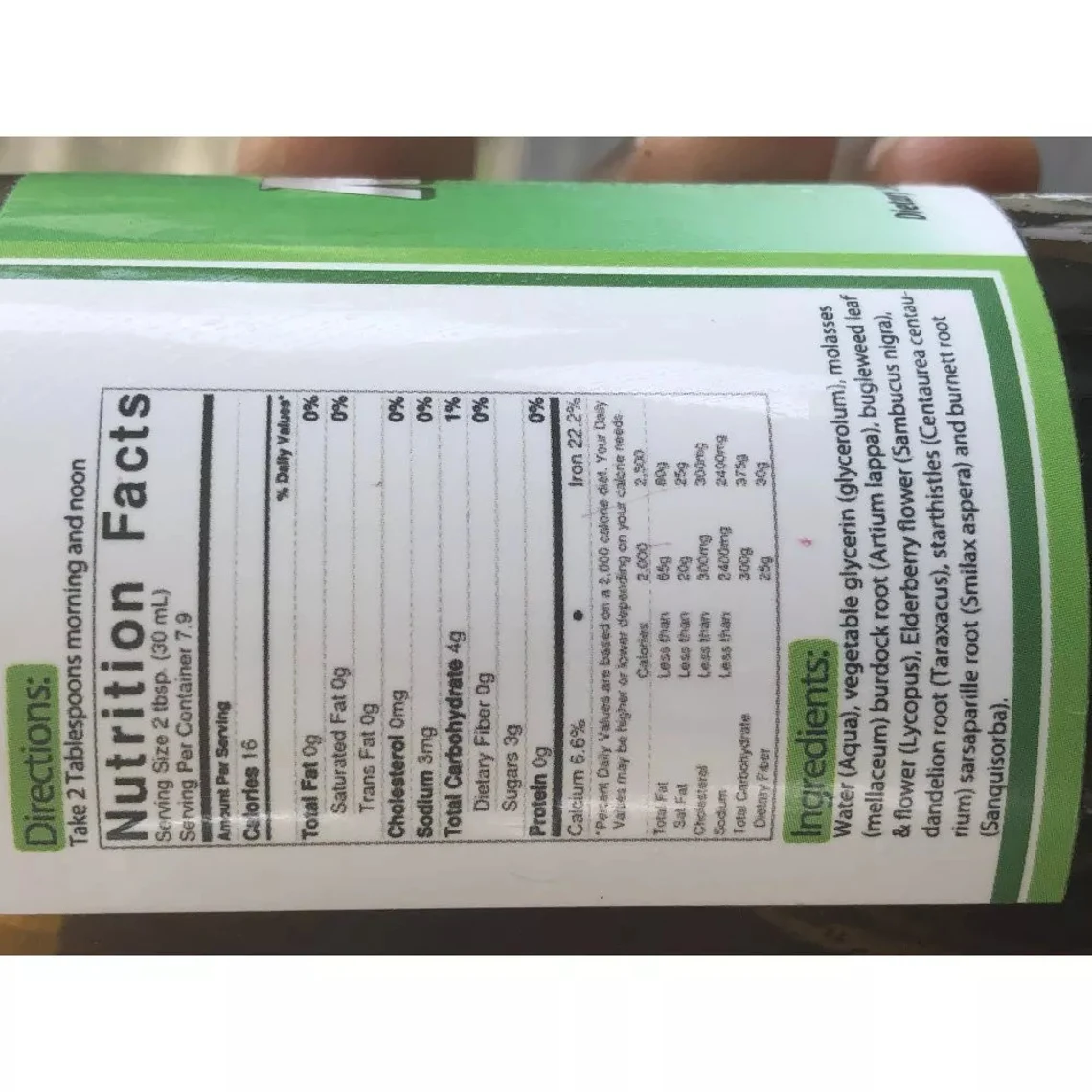 Iron Phosphate Herbal Liquid & Capsules | Electric Cell Food – Dr. Sebi & Maa Inspired - Image 3