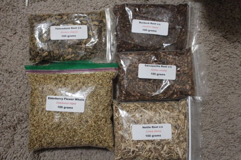 Dr. Sebi Inspired 30 Day Herbal Detox 10 Alkaline Herbs for Full Body Cleanse - Image 2