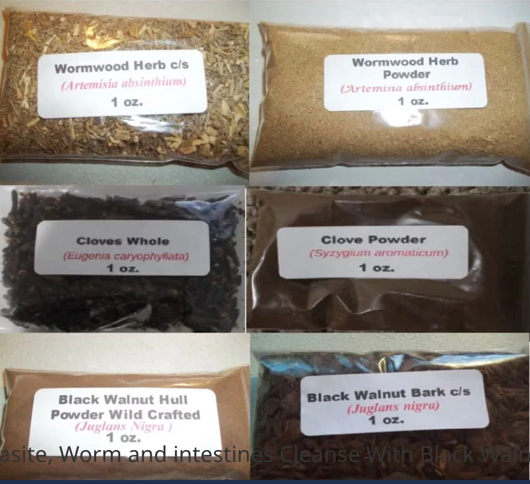 Parasite & Candida Cleanse | Black Walnut, Clove & Wormwood Herbal Detox | Natural Gut & Intestinal Support