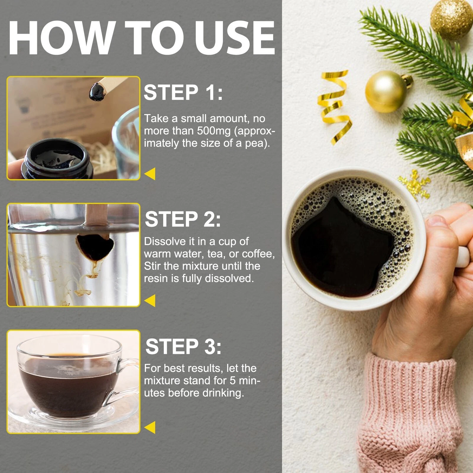 Pure 100% Himalayan Shilajit Soft Resin | Organic Fulvic Acid Complex | Natural Energy, Strength & Vitality Boost | 85+ Trace Minerals - Image 3