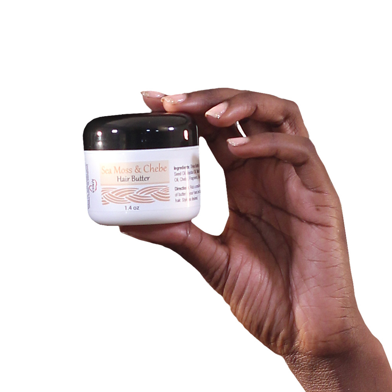 Sea Moss & Chebe Hair Butter – 2 oz | Deep Moisture & Strengthening Blend | Natural Hair Nourishing Cream - Image 2