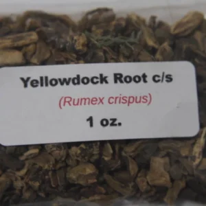 Yellow Dock Root c/s (Rumex crispus) 4oz| Wildcrafted Organic Herb for Blood Cleansing, Liver Detox & Iron Support