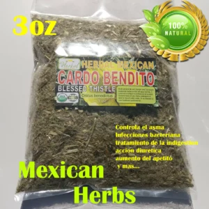 Blessed Thistle (Cardo Santo / Cnicus benedictus) 3oz | Holy Thistle | Cardo Bendito Herbal Tea | Digestive & Detox Support